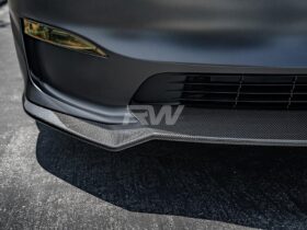 Brand: Tesla Model S / S Plaid Carbon Fiber Front Lip