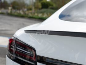 Brand: Tesla Model S / S Plaid Carbon Fiber Trunk Spoiler