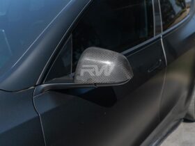 Brand: Tesla Model Y Carbon Fiber Mirror Covers