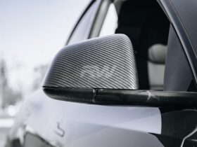 Brand: Tesla Model Y Carbon Fiber Mirror Covers