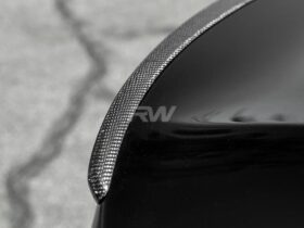 Brand: Tesla Model Y Carbon Fiber OE Style Trunk Spoiler