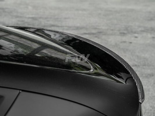 RW Carbon Tesla Model Y Carbon Fiber OE Style Trunk Spoiler