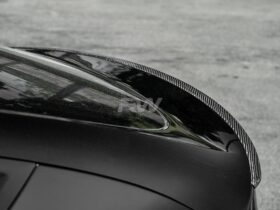 Brand: Tesla Model Y Carbon Fiber OE Style Trunk Spoiler