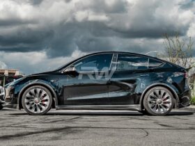 Brand: Tesla Model Y Carbon Fiber Wheel Arches