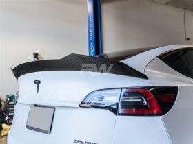 Brand: Tesla Model Y DTM Carbon Fiber Trunk Spoiler