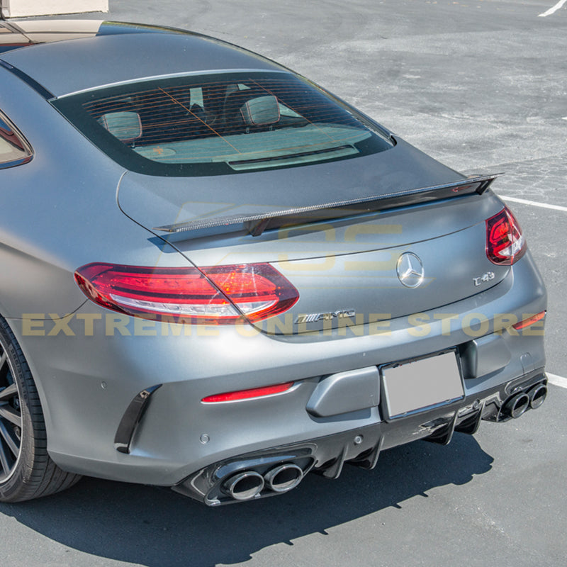 EOS 2019-Up Mercedes-Benz C-Class C205 Coupe Carbon Rear Spoiler