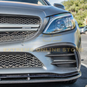Extreme Online Store EOS -Benz C-Class Carbon Fiber Front Air Vent Cover - Image 3