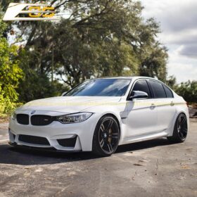 Extreme Online Store EOS F80 M3 Carbon Fiber Front Splitter & Side Skirts for BMW M3 - Image 2