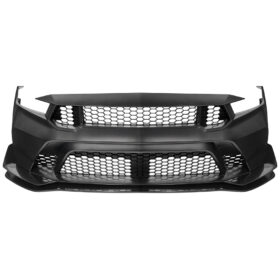 2024-Up Mustang GTD Style Full Conversion Primed Front Bumper Cover Grille Lip - image 2