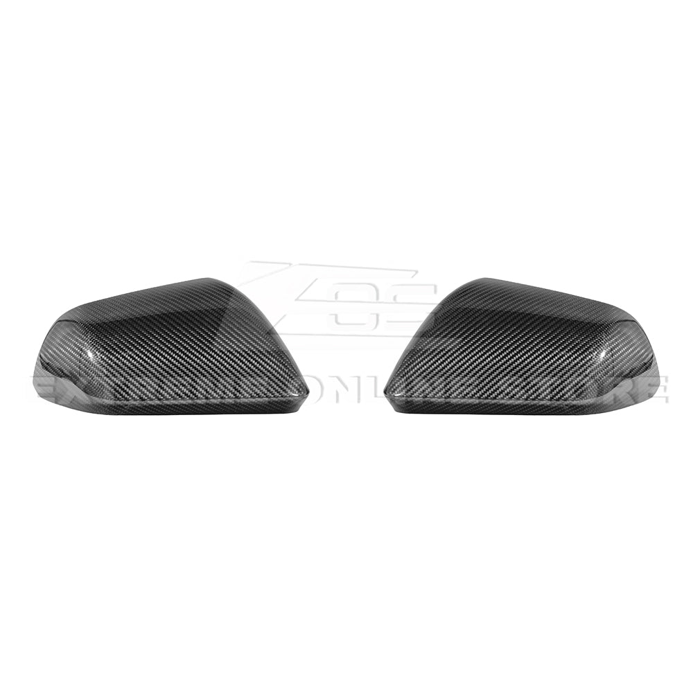 2024-Up Ford Mustang DRY CARBON FIBER Mirror Cap Cover Pair