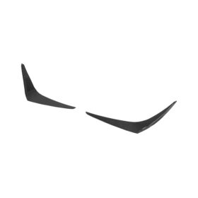 FFP Mustang S650 Gloss Black Front Splitter Canards for S650 Mustang