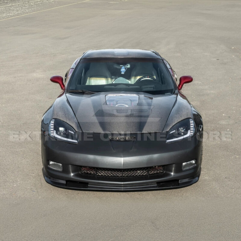 C6 Z06/GS/ZR1 ZR1-Style front bumper installed