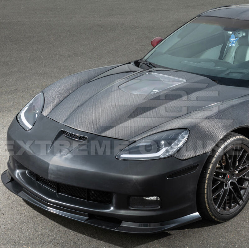 C6 Z06/GS/ZR1 ZR1-Style front bumper installed
