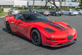 Extreme Online Store EOS Corvette C5 Carbon Fiber Front License Plate Trim Cover - Image 15