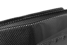 Extreme Online Store EOS Corvette C5 Carbon Fiber Front License Plate Trim Cover - Image 3