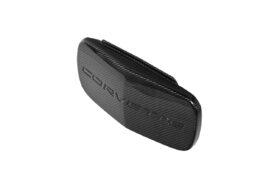 Extreme Online Store EOS Corvette C5 Carbon Fiber Front License Plate Trim Cover - Image 7