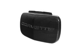 Extreme Online Store EOS Corvette C5 Carbon Fiber Front License Plate Trim Cover - Image 8