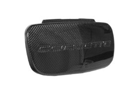 Extreme Online Store EOS Corvette C5 Carbon Fiber Front License Plate Trim Cover - Image 9