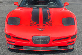 Extreme Online Store EOS Corvette C5 Carbon Fiber Front License Plate Trim Cover - Image 10