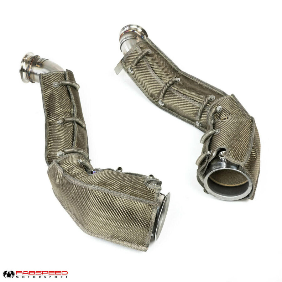 Fabspeed McLaren GT / GTS HJS German Sport Catalytic Converters (2020-2026) - Image 4