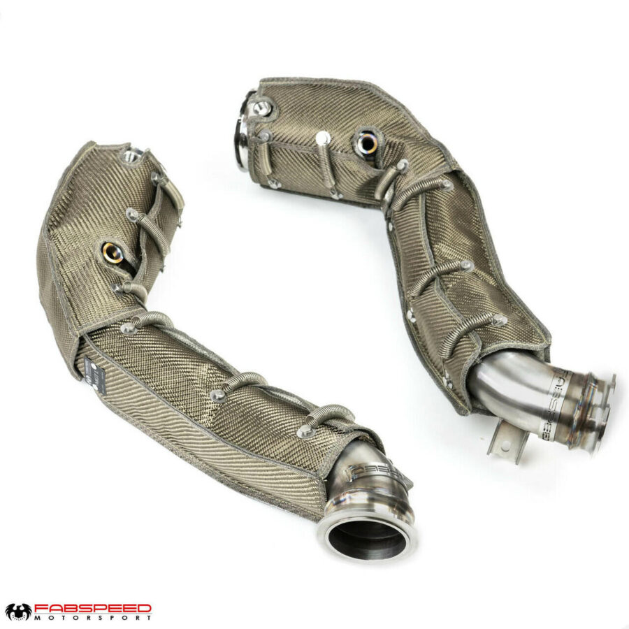 Fabspeed McLaren GT / GTS HJS German Sport Catalytic Converters (2020-2026) - Image 6