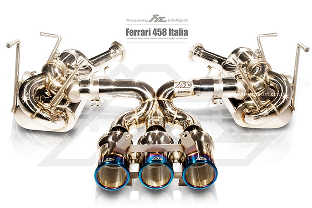 Fi EXHAUST 2010-2015 Ferrari 458 Italia / Speciale 458 Italia/spyder F1 Version 2009 2015 Valvetronic Muffler Exhaust - FF Performance
