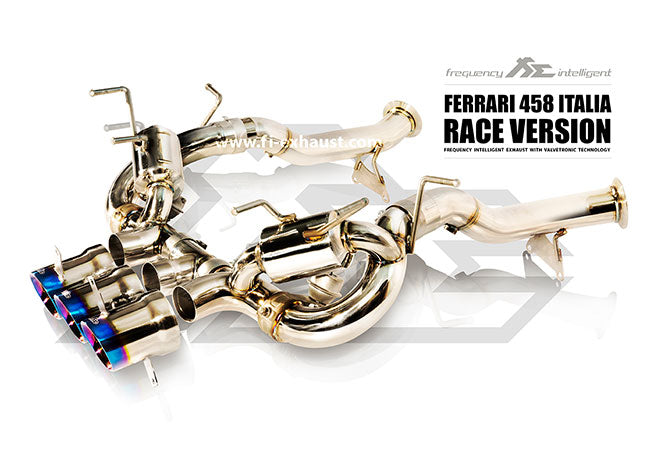 Fi EXHAUST 2010-2015 Ferrari 458 Italia / Speciale 458 Italia/spyder Race Version Valvetronic Muffler Exhaust