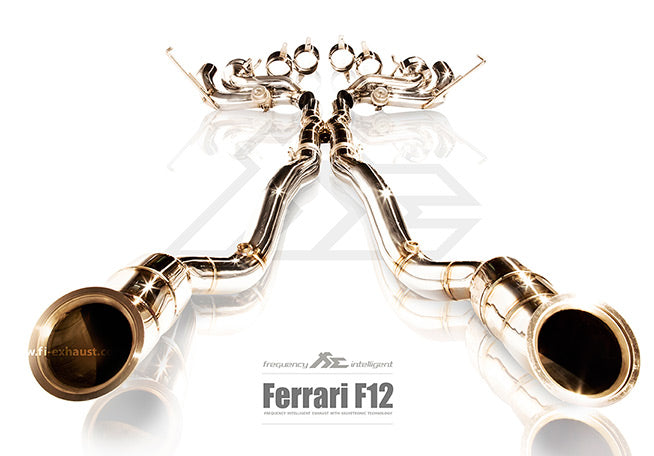 Fi EXHAUST 2013-2017 Ferrari F12 / F12tdf F12 BerLinetta 2012 2017 Valvetronic Muffler Exhaust - FF Performance