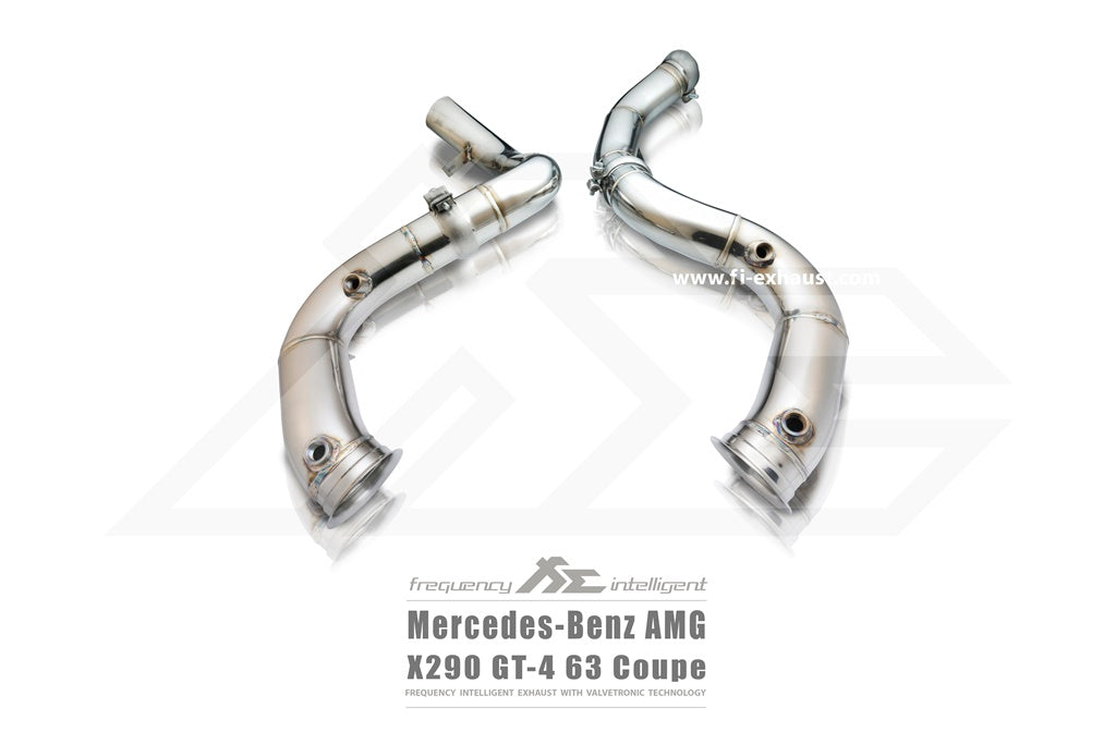 Fi EXHAUST 2014-2021 Mercedes-Benz X290 AMG Gt63 4.0TT M177 2019+ Sport 200 Cell Downpipe