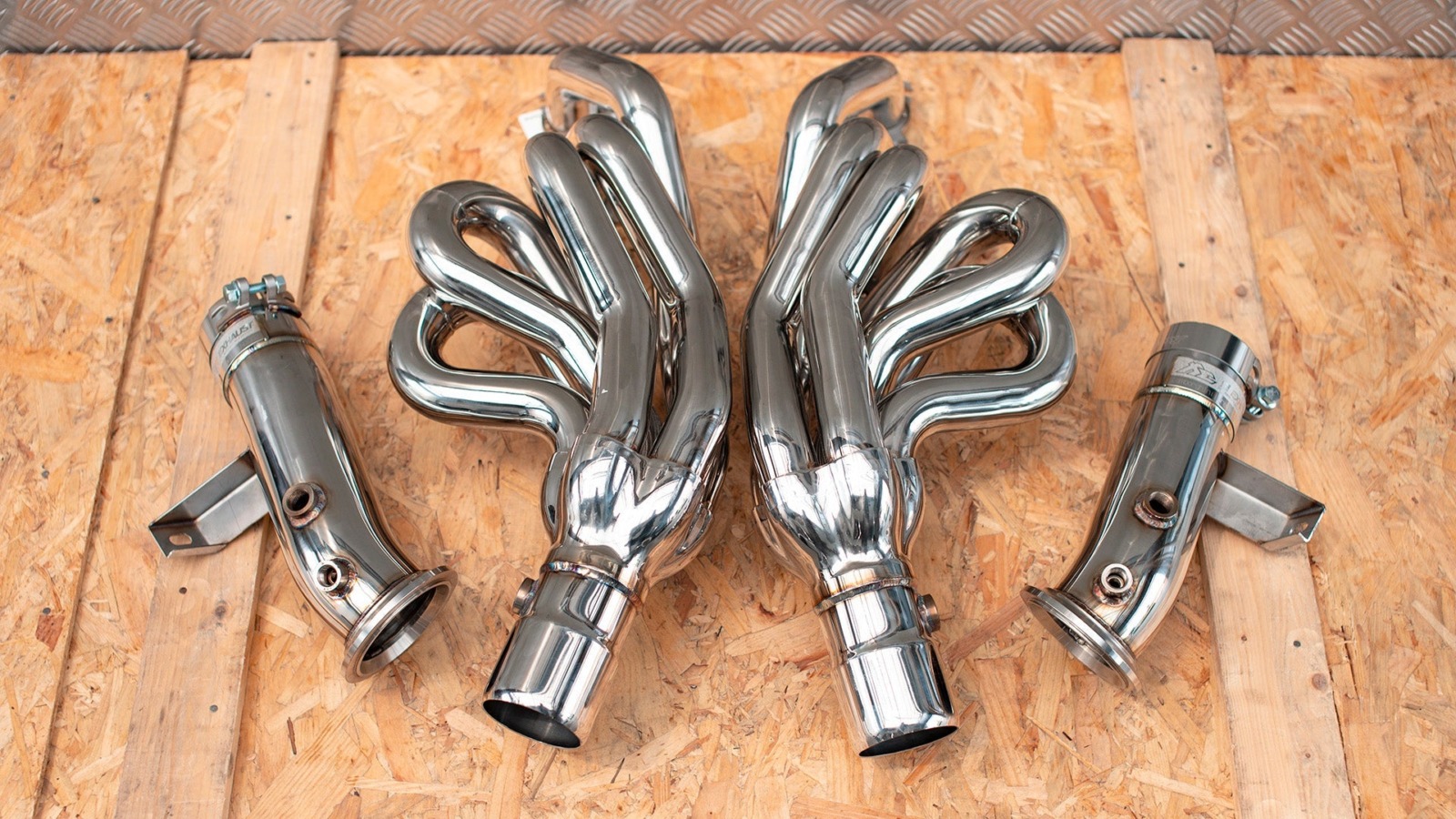 Fi EXHAUST 2015-2024 Lamborghini 2014-2019 Lamborghini Huracan LP580/LP610 Huracan Lp610 4 2014 2019 Long Tube Catless Header