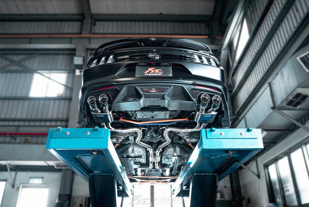 FI Exhaust 2015-2026 Ford Mustang MK6 GT 5.0 Pre Facelift Valvetronic Catback Exhaust (Qua