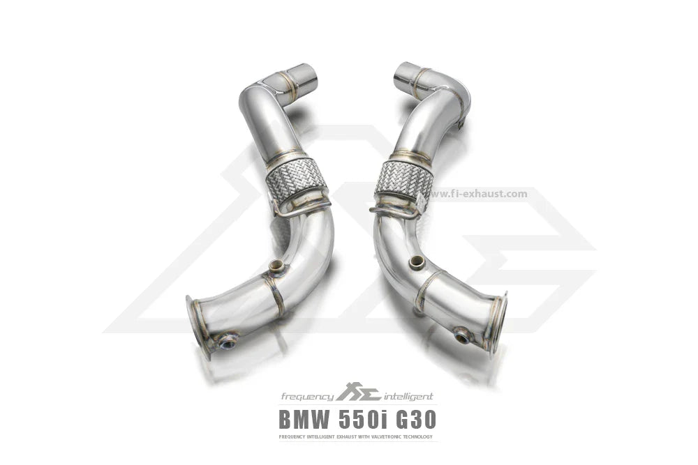 Fi EXHAUST 2017-2023 BMW 5 Series G30 M550i Catless Downpipe