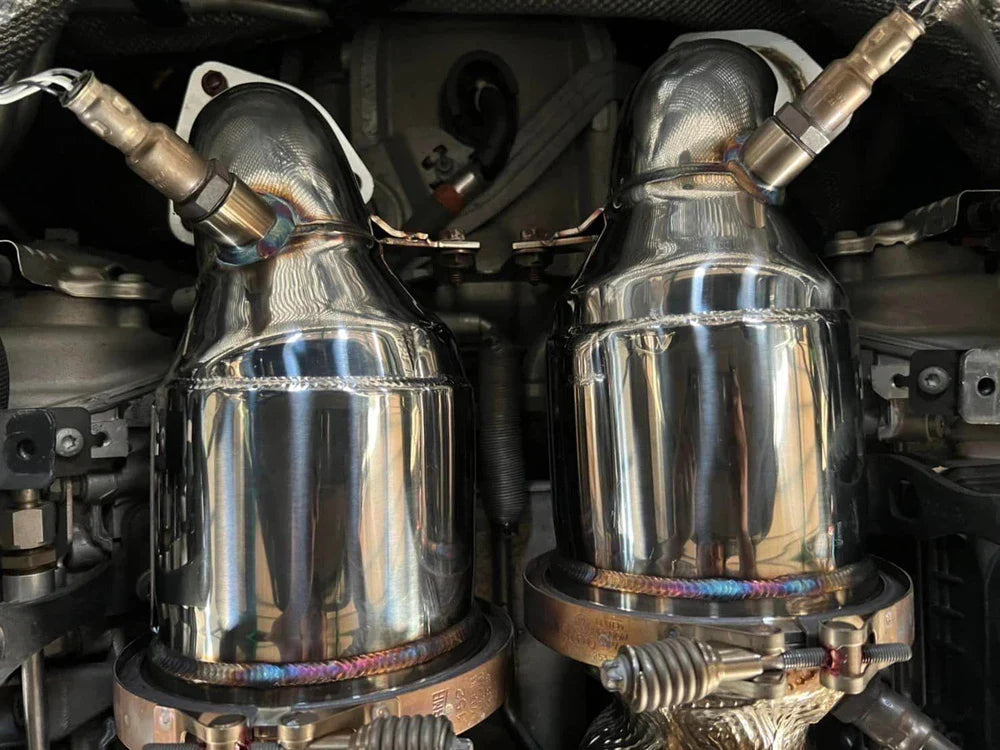 Fi EXHAUST 2017-2025 Porsche Panamera 971 S 2.9TT (OPF) Catless Downpipe