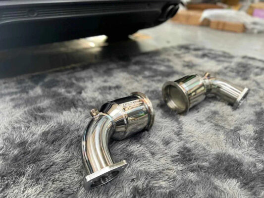 Fi EXHAUST 2017-2025 Porsche Panamera 971 S 2.9TT (OPF) Sport 200 Cell Downpipe