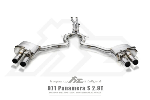 Fi Exhaust 2017-2025 Porsche Panamera 971 S 2.9TT Valvetronic Catback Exhaust