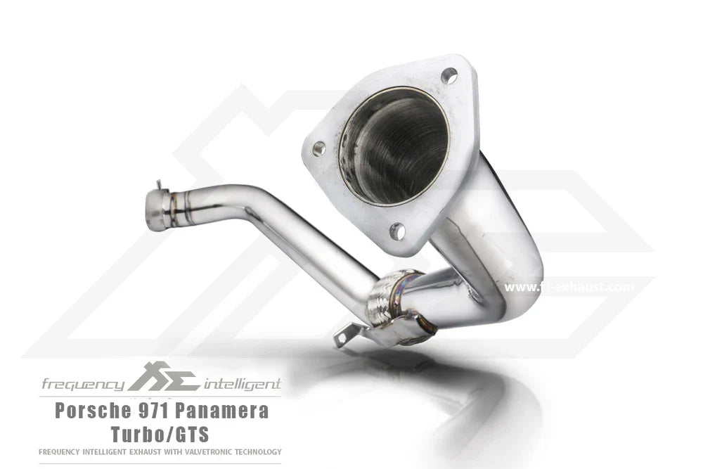 Fi EXHAUST 2017-2025 Porsche Panamera 971 Turbo/GTS 2nd Catless Downpipe