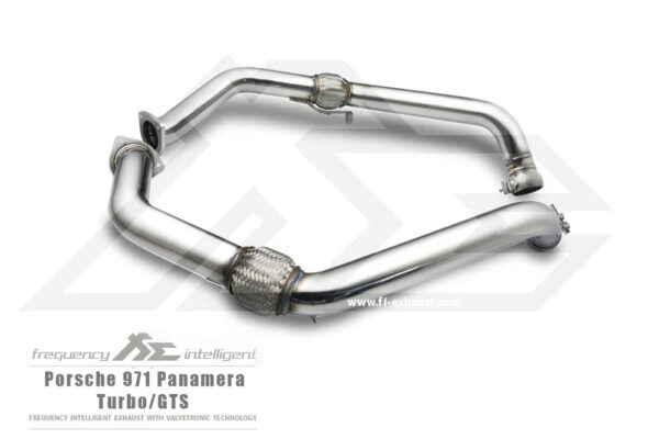 Fi EXHAUST 2017-2025 Porsche Panamera 971 Turbo/GTS 2nd OPF Straight Downpipe