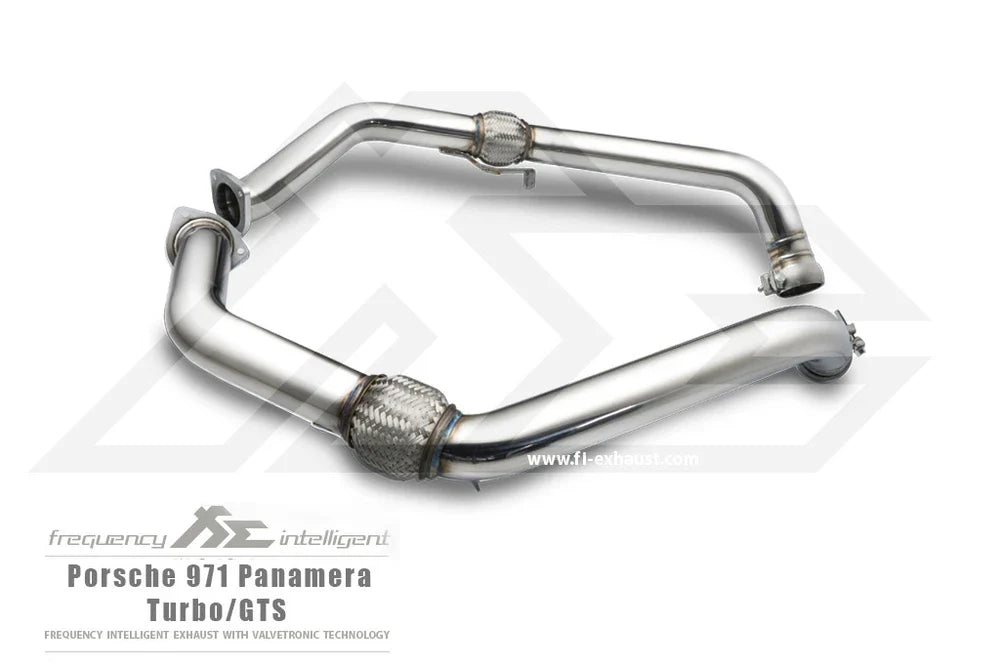 Fi EXHAUST 2017-2025 Porsche Panamera 971 Turbo/GTS 2nd OPF Straight Downpipe