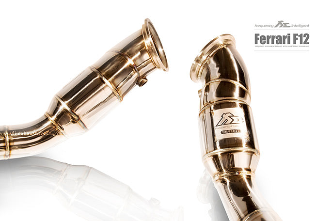 Fi EXHAUST 2018-2023 Ferrari F12 / F12tdf F12 BerLinetta 2012 2017 Sport 200 Cell Downpipe - FF Performance