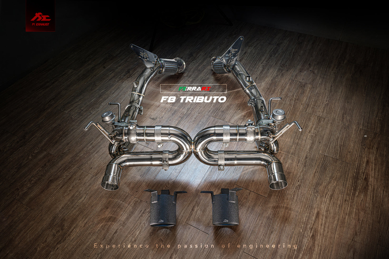 FI Exhaust 2019-2023 Ferrari F8 Tributo / Spider F8 Tributo (OPF) Valvetronic Muffler Exhaust - FF Performance