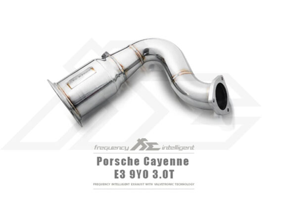 Fi EXHAUST 2019-2025 Porsche Macan/Cayenne 9YA.1 / 9YA.2 Cayenne 3.0T Sport 200 Cell Downpipe