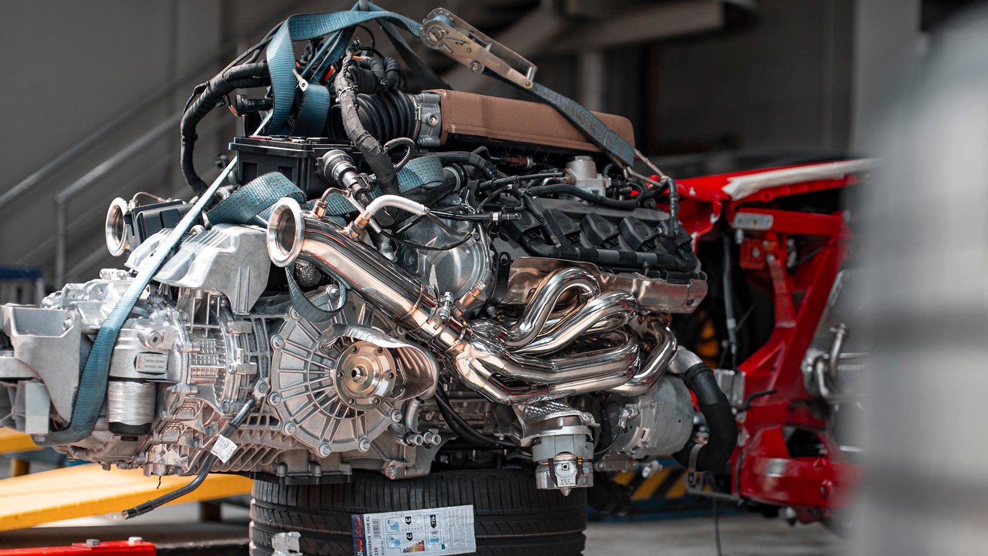 Fi EXHAUST 2020-2024 Lamborghini 2020-2021 Lamborghini Huracan EVO Huracan EVO Race Version 2019+ Long Tube Catless Header