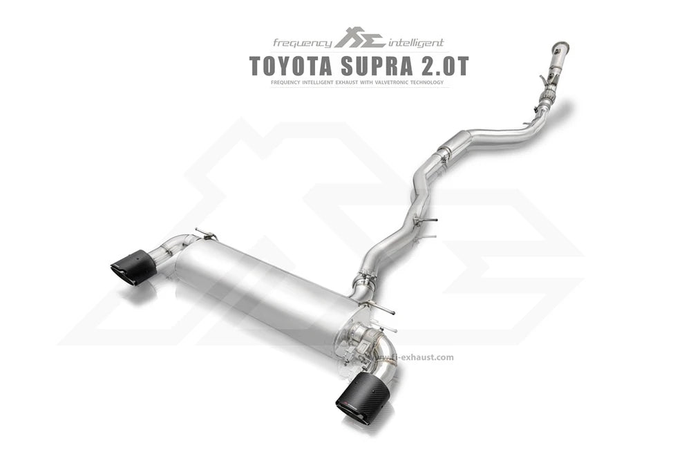 FI Exhaust 2020-2025 Toyota 2020-2022 Toyota GR Supra MK5 A90 Supra 2.0T B48 / B46 Valvetronic Catback Exhaust