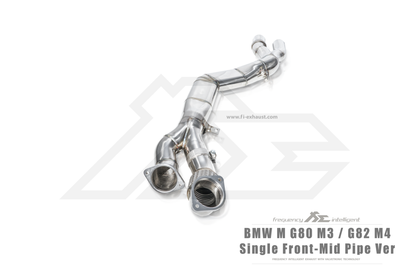 Fi EXHAUST 2021-2025 BMW 3 Series G80 M3 / G82 M4 Single Front Mid Pipe (Retains OEM Muffler) Exhaust - FF Performance
