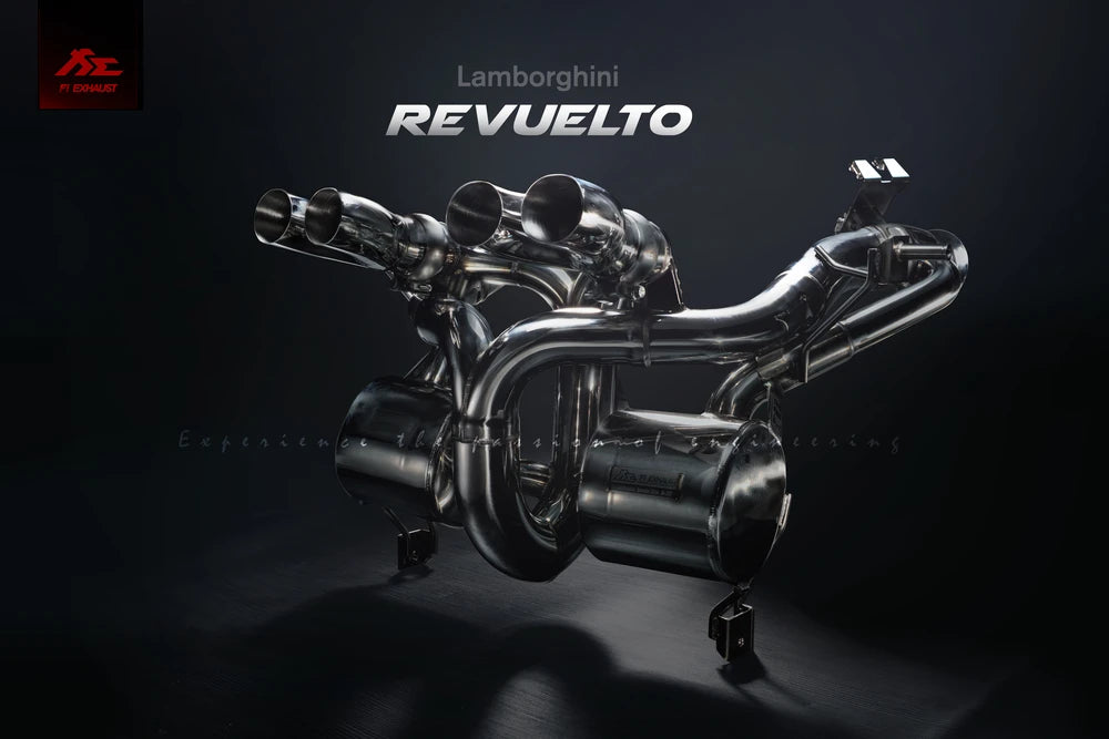 Fi EXHAUST 2024-2026 Lamborghini Revuelto CEL Free Exhaust Package (Valvetronic Ver.)