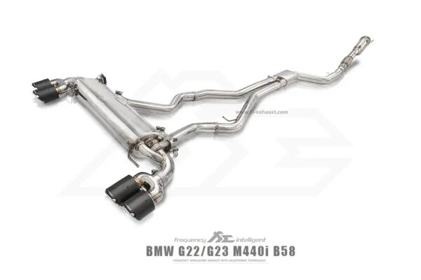 Fi EXHAUST BMW 4 Series G22/G23/G26 M440i 3.0T B58 2021+ (Quad Tips) Valvetronic Catback Exhaust
