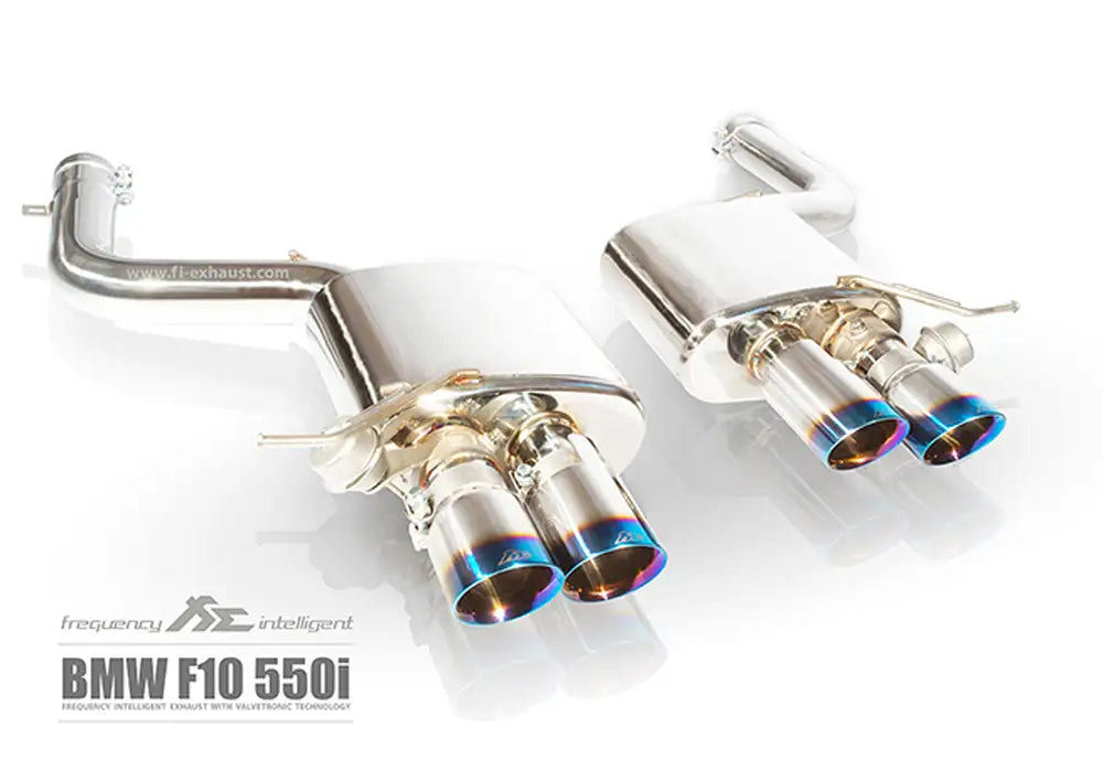 FI Exhaust BMW 5 Series F10/F11 550i Valvetronic Catback Exhaust