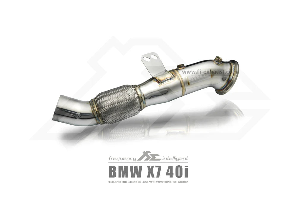 Fi EXHAUST BMW G07 X7 40i Catless Downpipe