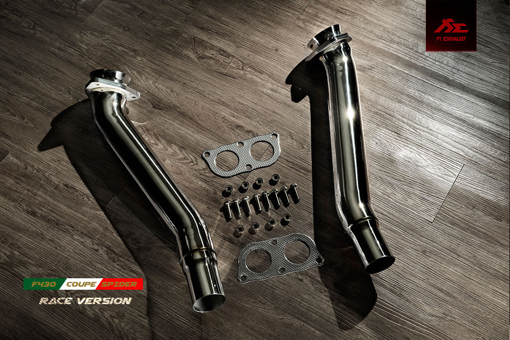 Fi EXHAUST Ferrari F430 Race Version Catless Downpipe