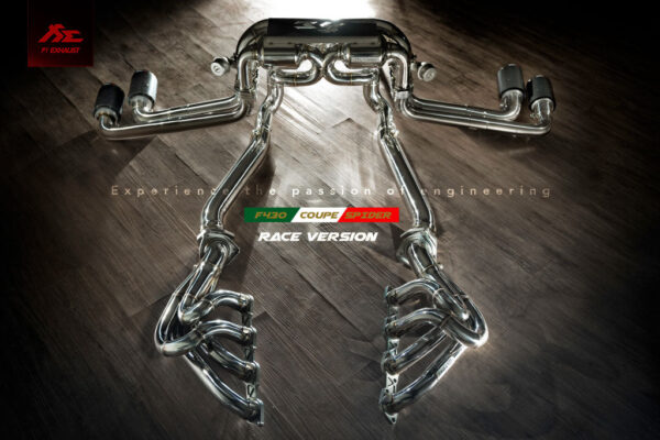Fi Exhaust Ferrari F430 Race Version Valvetronic Muffler exhaust